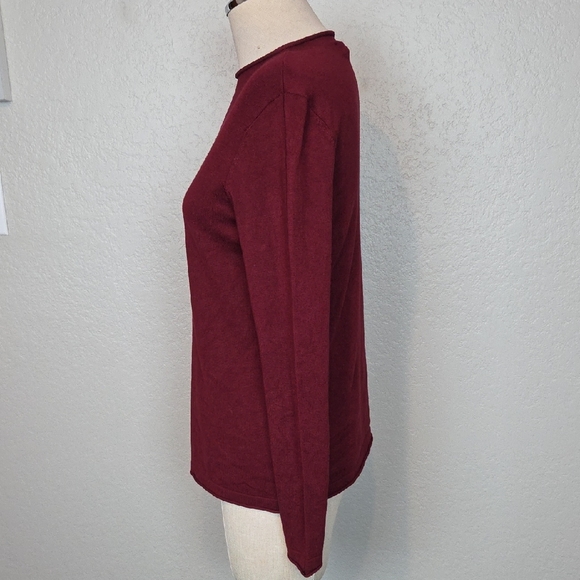Liverpool Women's Burgandy Pullover Sweater Size S - Picture 4 of 8